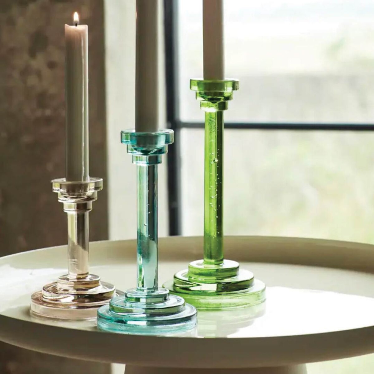 Portavelas Elina - verde 