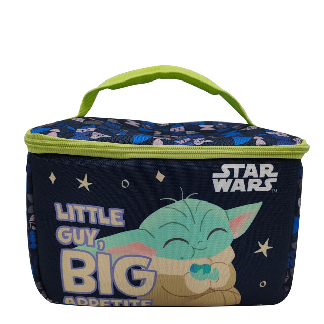 Lunchera Disney Star Wars Yoda Azul Marino - Verde Agua