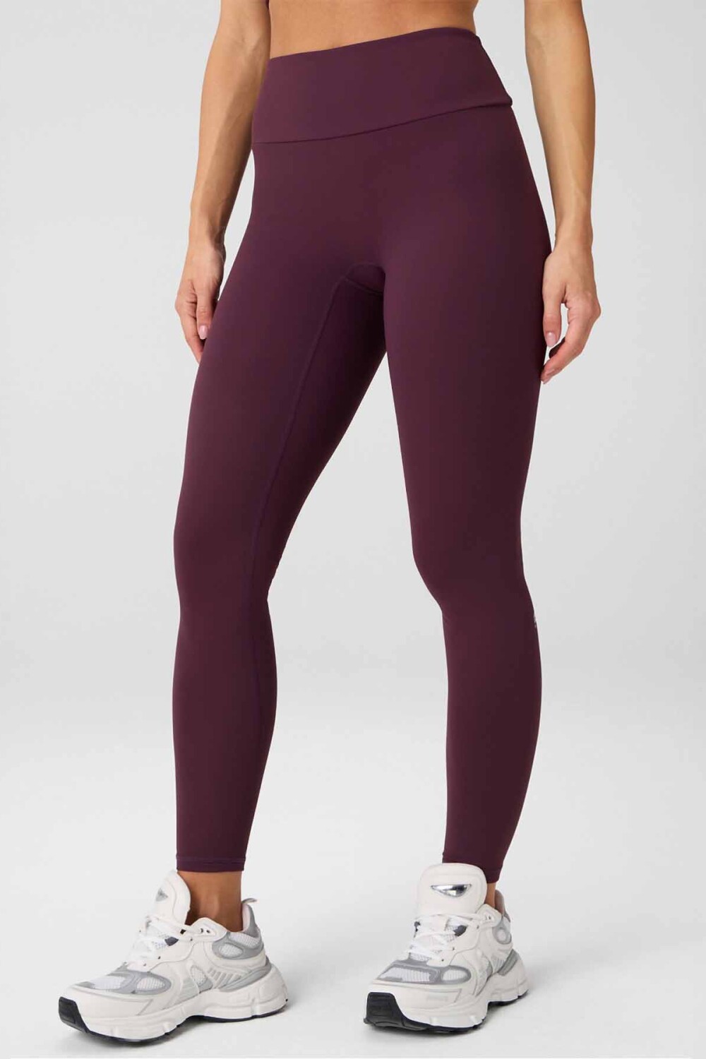 Leggings Booty Scrunch PureLuxe V-Back Mujer Oxblood