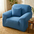 Cubre Sofa Elastico Elastizado Funda 1 Cuerpo Plaza Azul 1