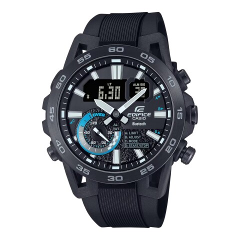 Reloj Casio Edifice ECB-40PB-1ADF para hombre con Bluetooth y correa de resina negra Reloj Casio Edifice Ecb-40pb-1adf Para Hombre Con Bluetooth Y Correa De Resina Negra