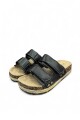 SANDALIA BETTINA 2 VELCROS BT104 Negro