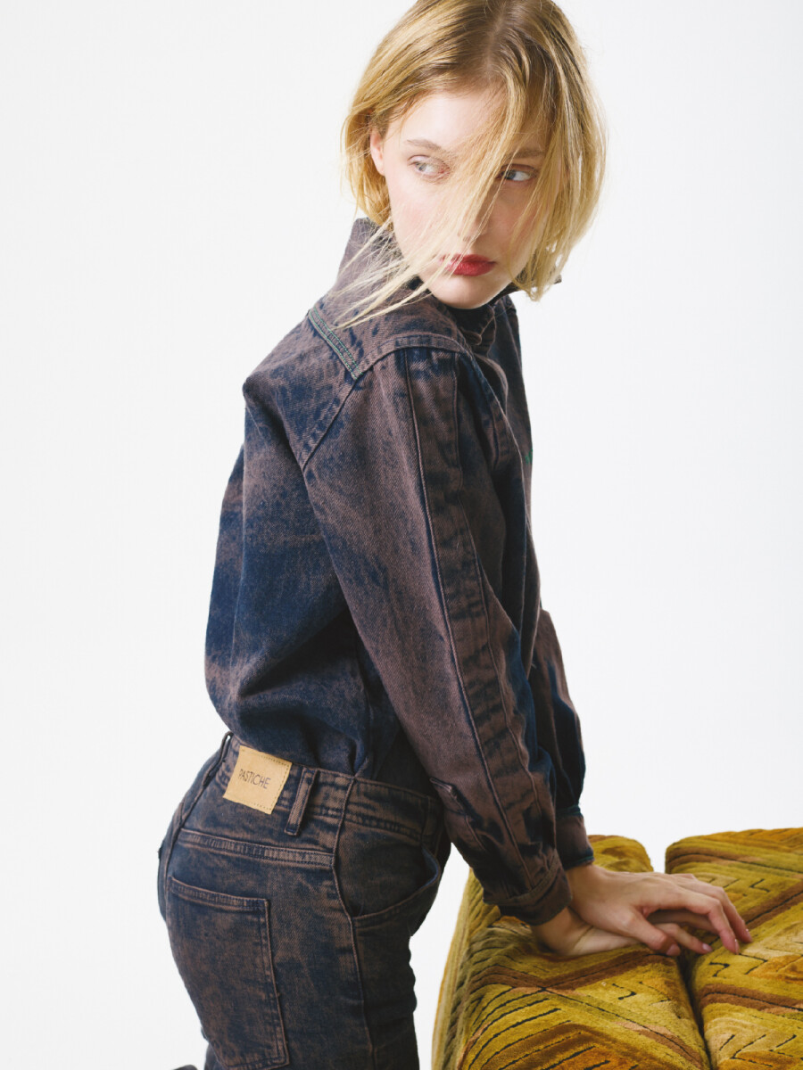 Jean Vaquero Washed - Brown 