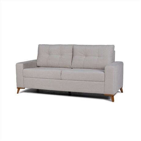 Sofá Katrina - Tela Microfibra - 3 cuerpos 10285 (Beige)