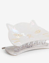 Broche Animales Broche Acrílico De Gatito - Blanco Crudo