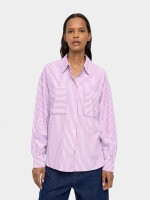 Camisa Manga Larga A Rayas multicolor