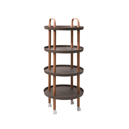 ESTANTE ORGANIZADOR REDONDO 4 PISOS 48X117CM ESTANTE ORGANIZADOR REDONDO 4 PISOS 48X117CM