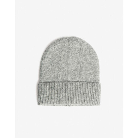 Gorro Con Hotfixs Gris claro