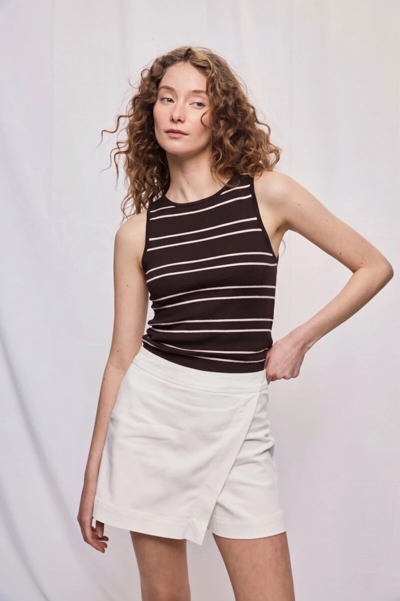 MUSCULOSA D.CASSIN SAMMI - CHOCOLATE 