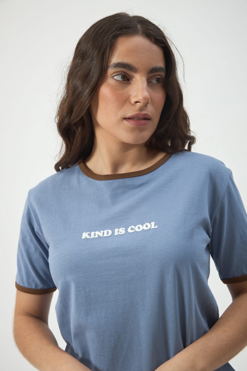 REMERA COOL - AZUL 
