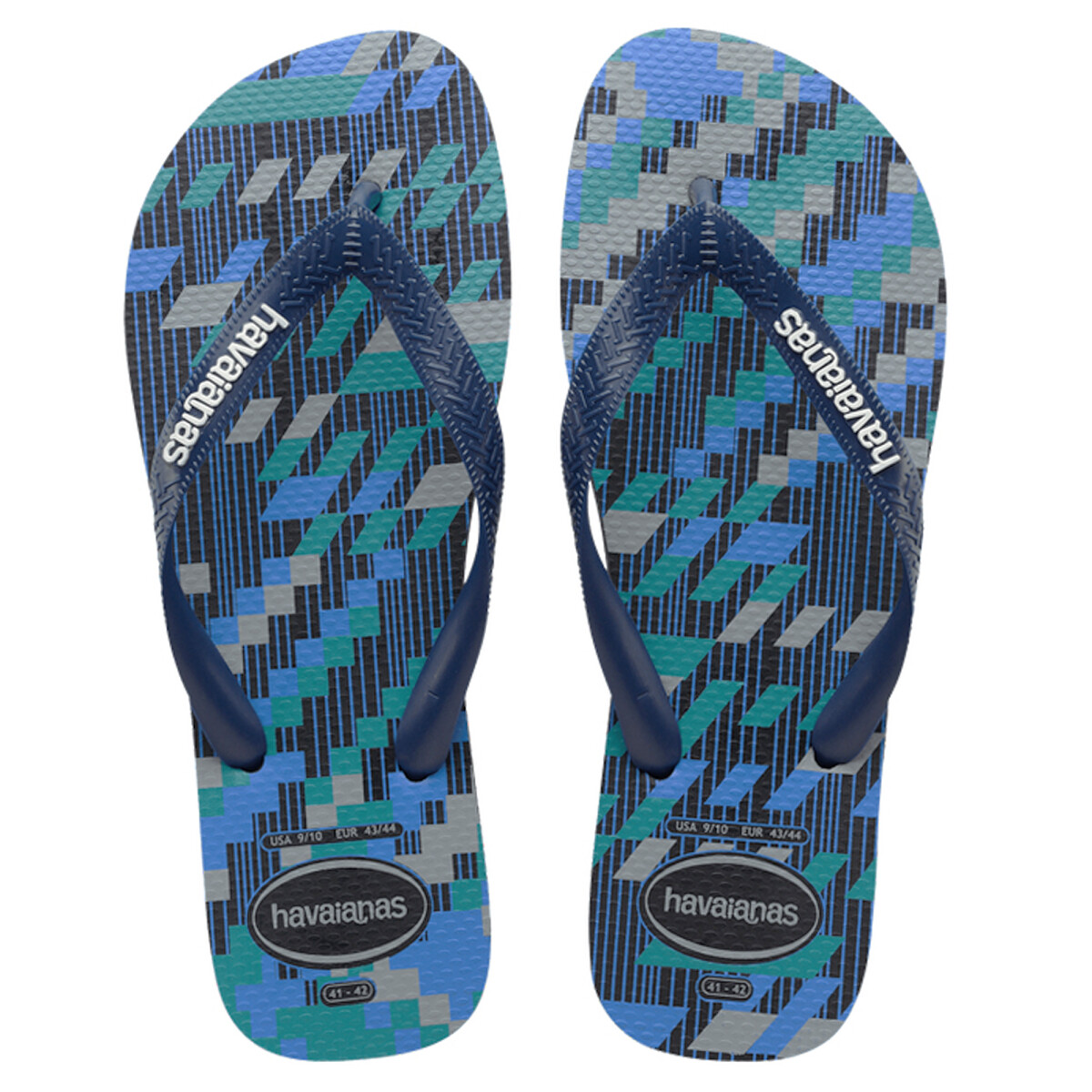 Ojotas de Hombre Havaianas Trend - Negro - Azul Marino 