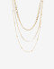 Collares Cortos Metal Set De Collares - Dorado