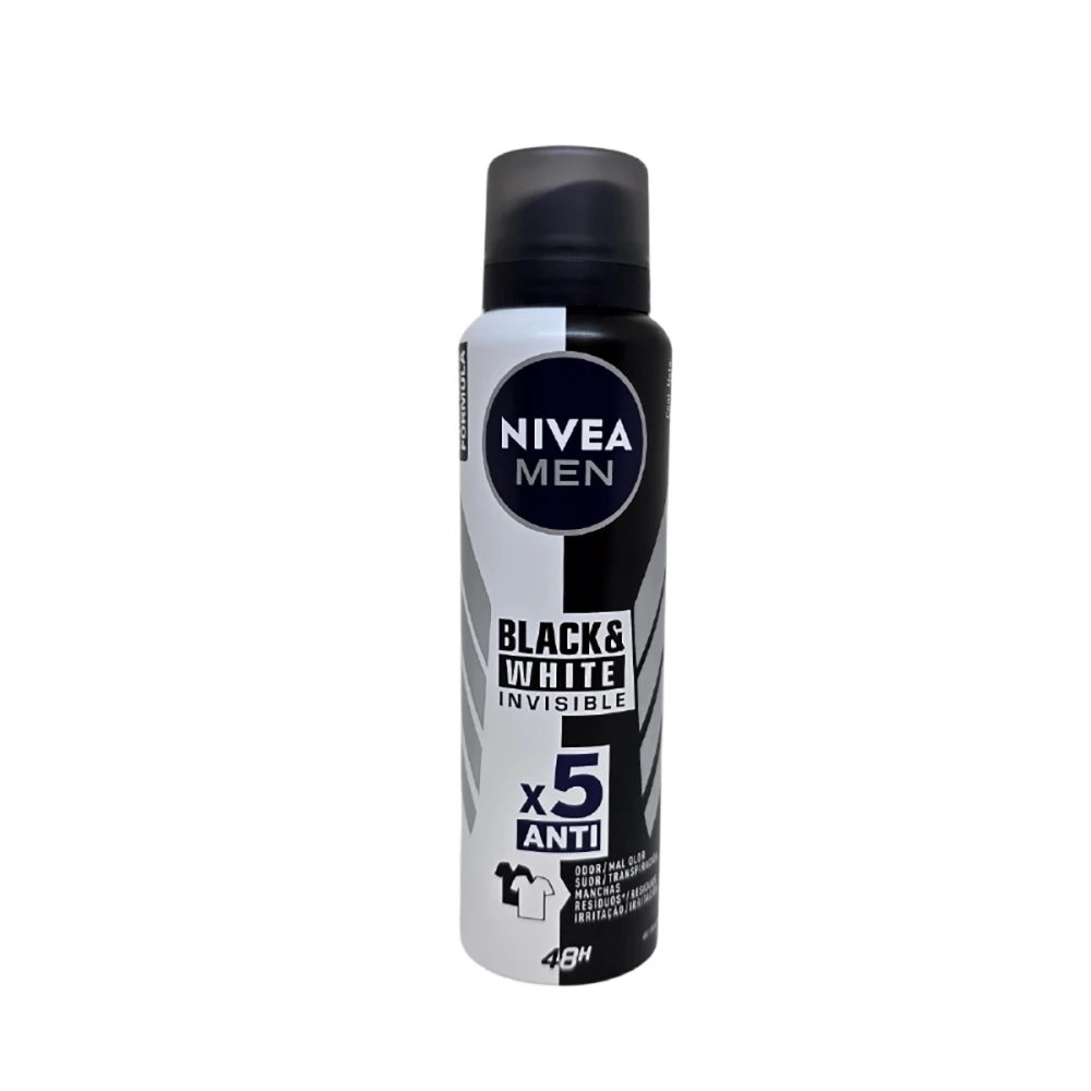NIVEA DEO SPRAY FORMEN INVIS B&W POWER F