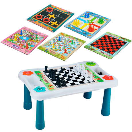 Juego de mesa 6en1 Juego de mesa 6en1
