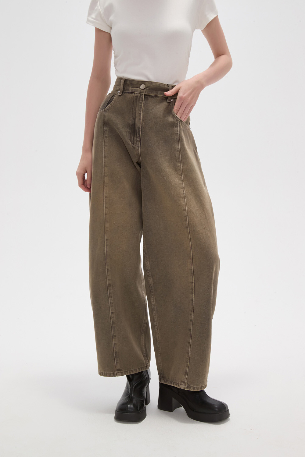 Pantalon Envar Taupe / Mink / Vison