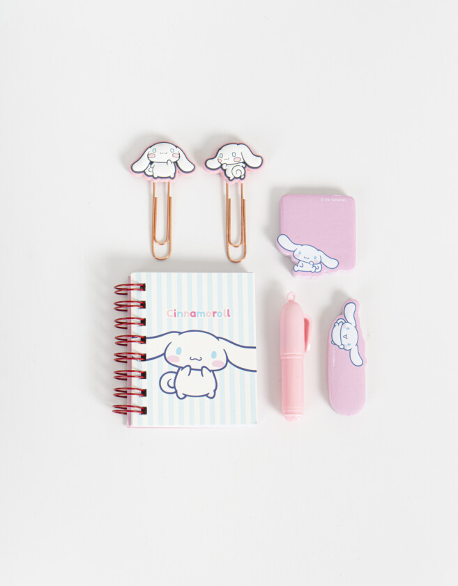 Librería Sets Mini Set De Librería "cinnamoroll" - Combinacion Multicolor