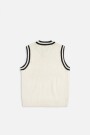 OBEY ALDEN SWEATER VEST Blanco