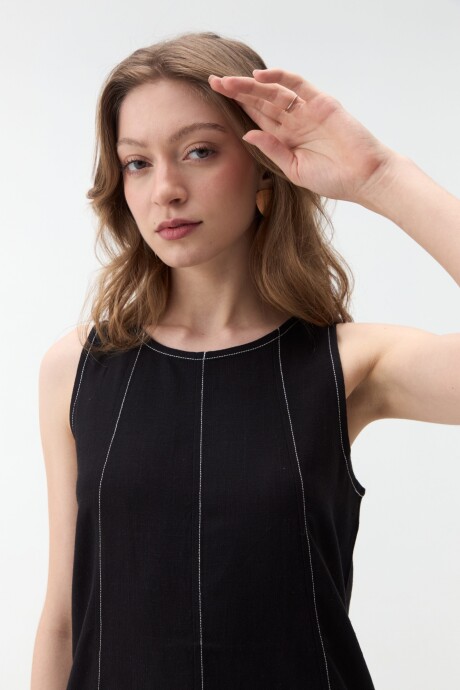 MUSCULOSA RAIZA Negro