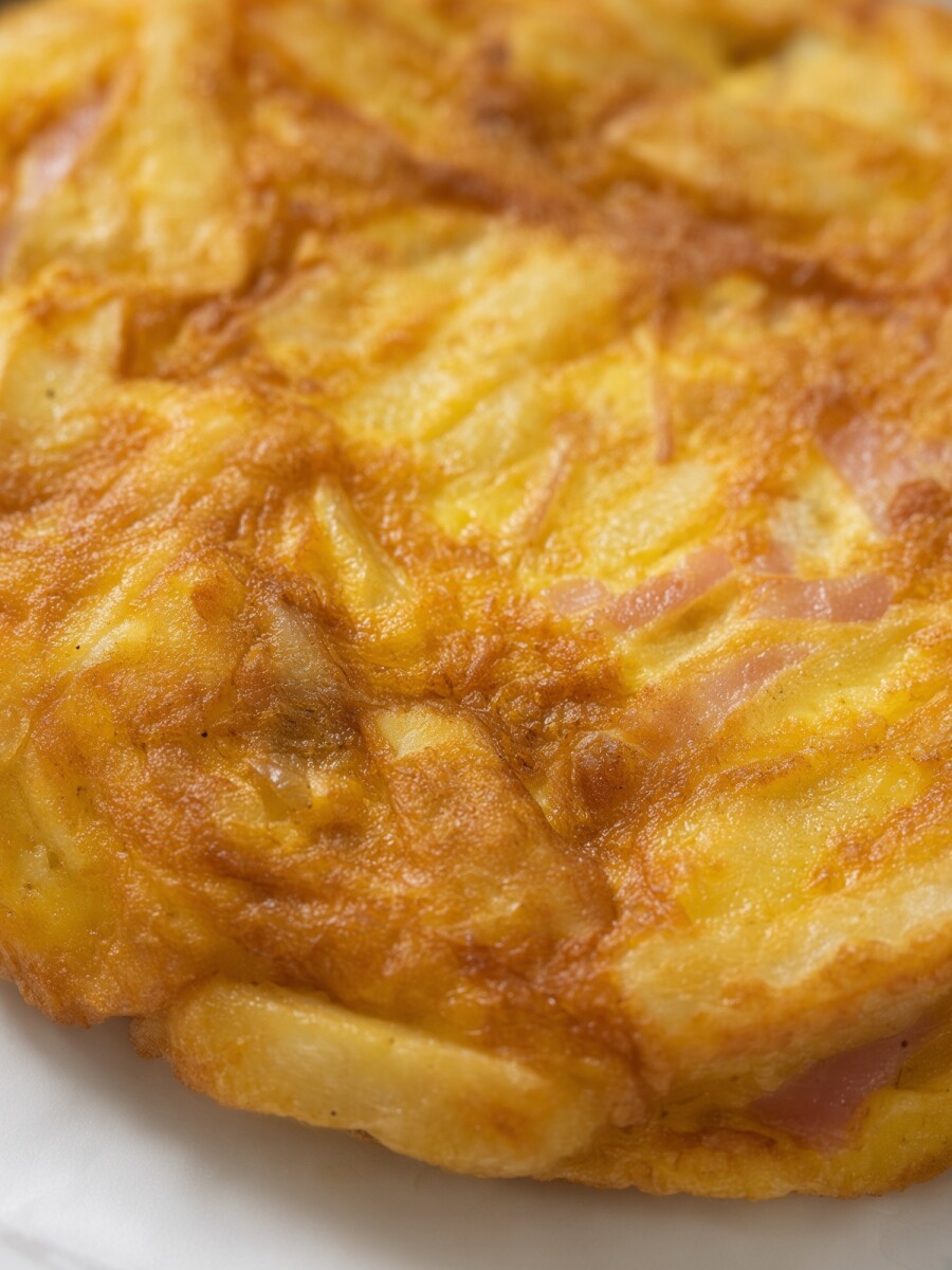 Tortilla - de Papa con Jamón 