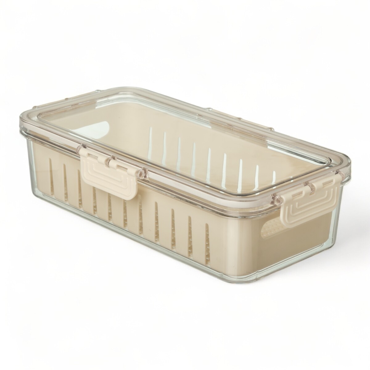 Organizador De Alimentos Con Tapa Rejilla 