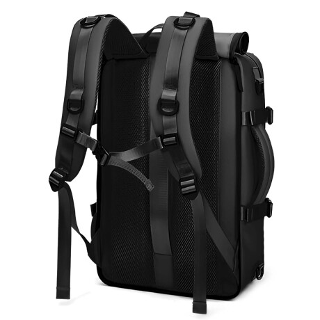 Mochila Bolso Viaje Carry On Impermeable N 1 Laptop Negro