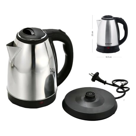 Jarra Eléctrica Smurfett SC-20A 2L Acero Inoxidable 001