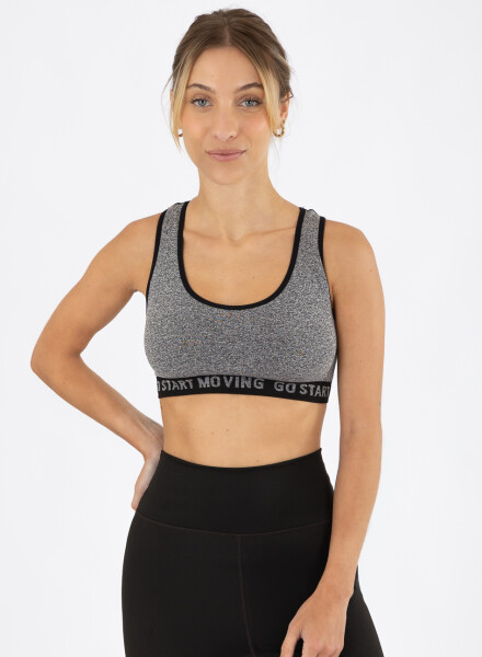 Top deportivo just Gris melange