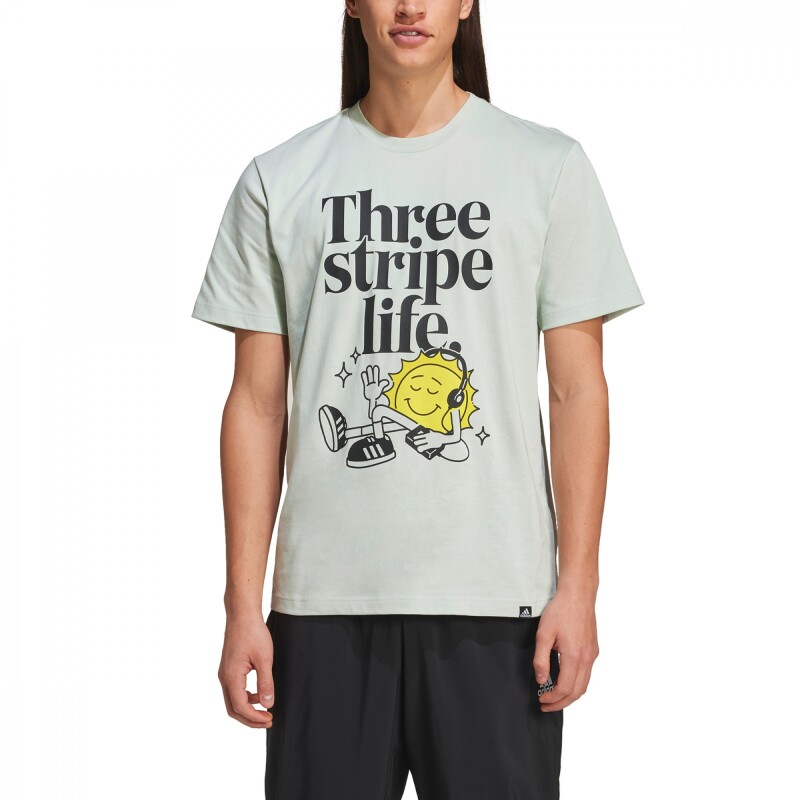 Remera Positive Tee de Hombre Multicolor