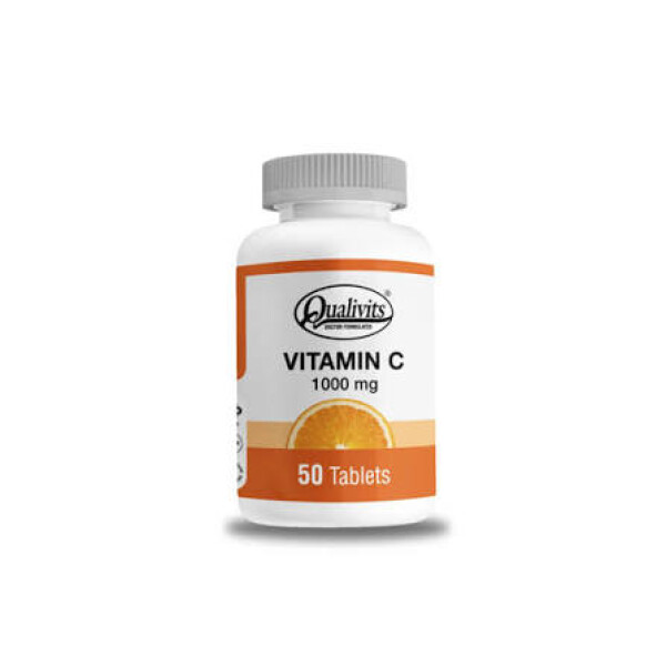 Vitamina C 1000 mg | 50 Tabletas - Qualivits Vitamina C 1000 mg | 50 Tabletas - Qualivits
