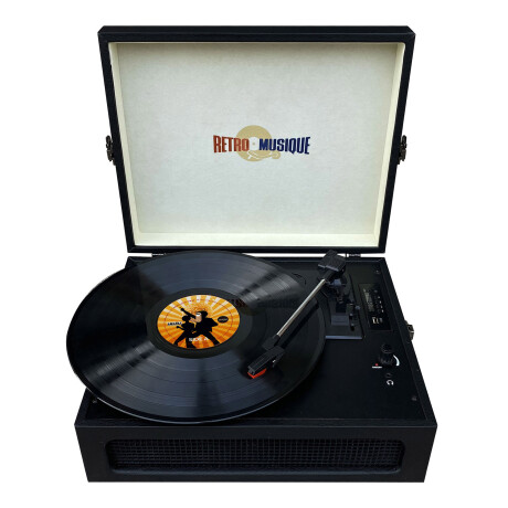 Tocadiscos Vinilo Retro Musique Kxrm28 Bt Fm 001