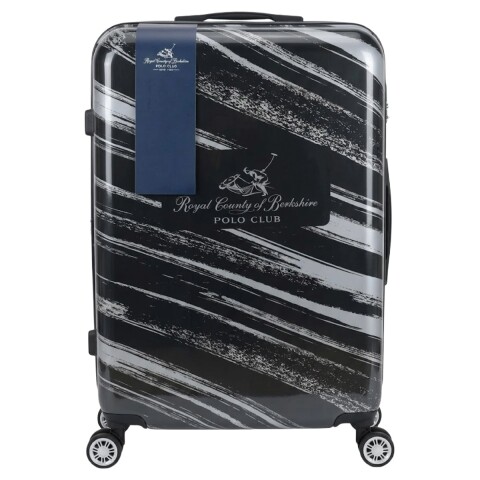 MALETA PLAST NEGRO/GRIS GDE Unica