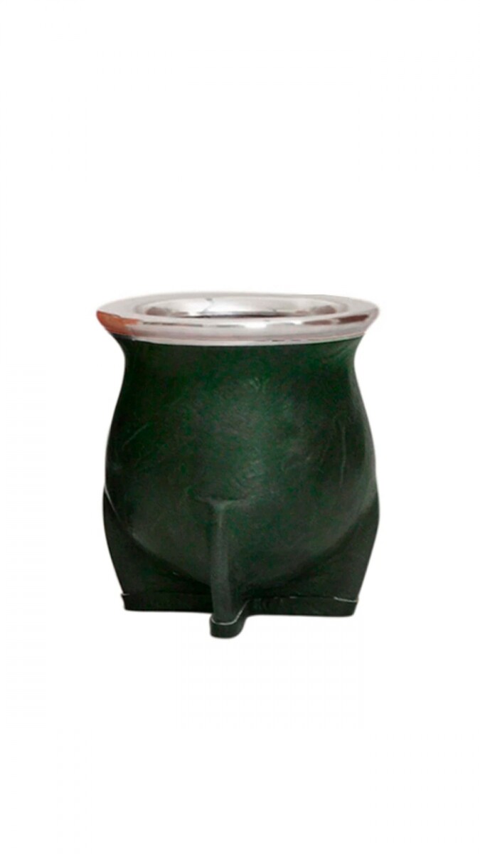 MATE DE CERÁMICA CHICO DELTA - QUEBRADO VERDE 
