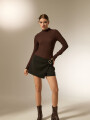 Short Pollera Brivana Negro