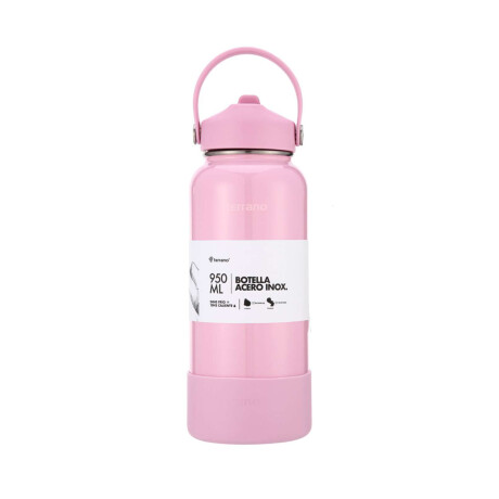 Botella Térmica Con Pico 950Ml. Miami Metalizado