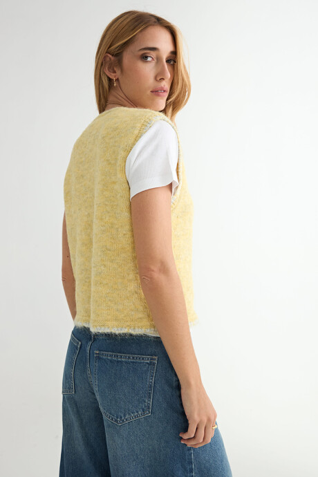 CHALECO ADAGIO AMARILLO