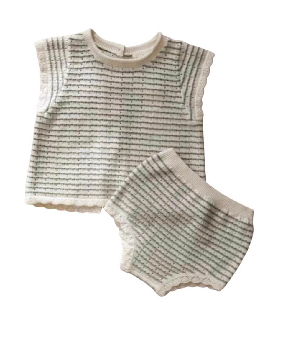 Conjunto de Hilo milrayas 