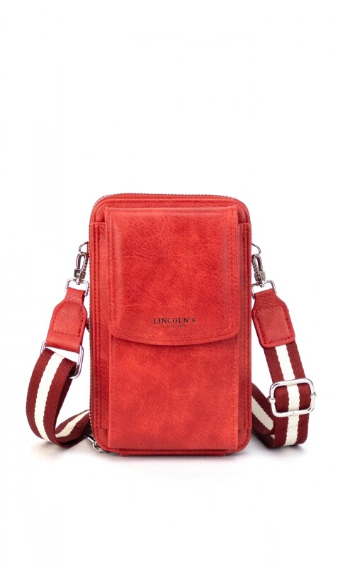 PHONEBAG / PORTA CELULAR DAISY CARMIN