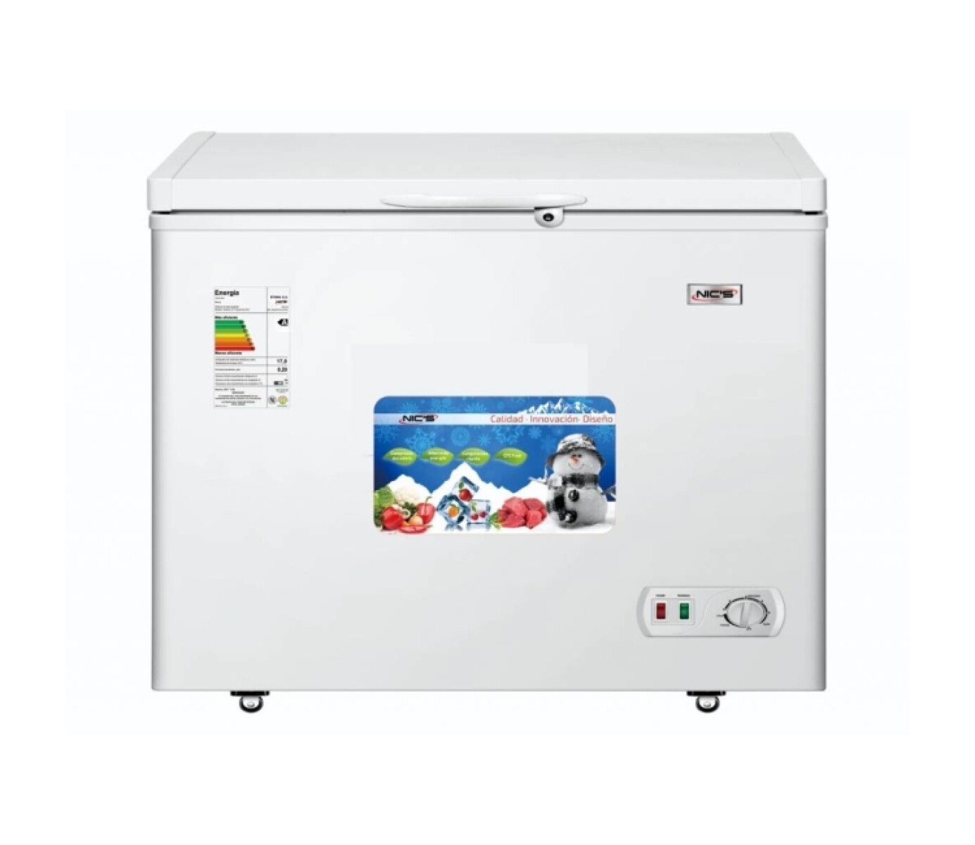 Freezer Horizontal Nics 300l 