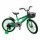 Bicicleta Infantil Rodado 20 C/Rueditas Aux Estilo Deportivo Verde