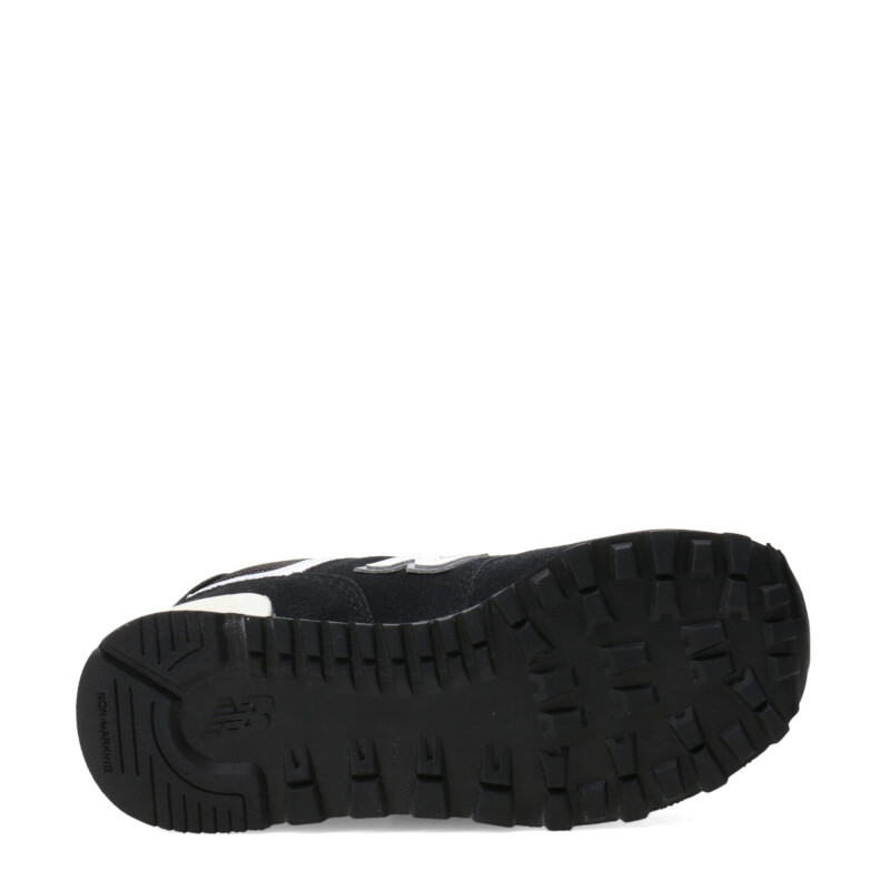 Championes de Niños New Balance P574 Velcro Negro - Blanco