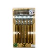 Set Tenedores Laguiole x6 Madera Roble
