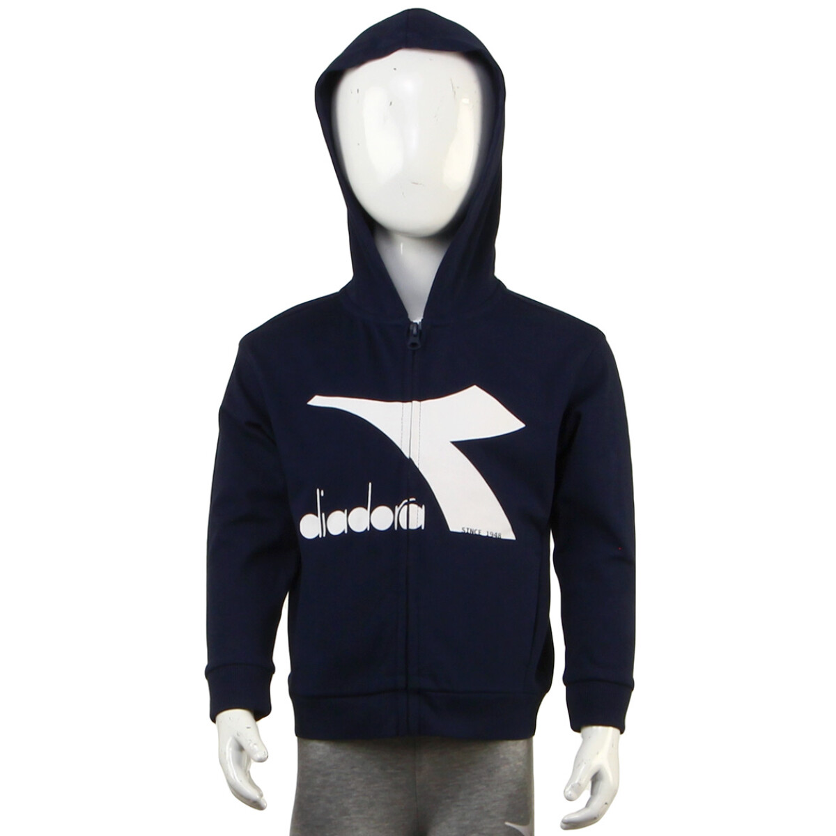 Diadora JU.HOODIE FZ - JR - Marino 