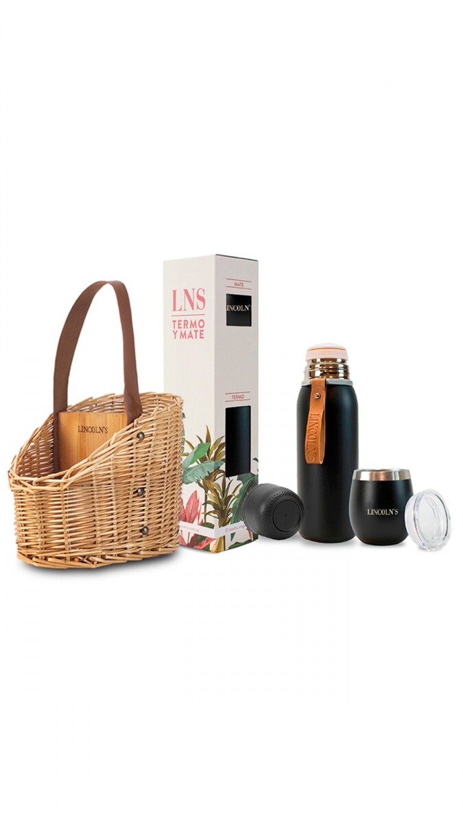 KIT MATERO LAOS - NEGRO C/NATURAL 