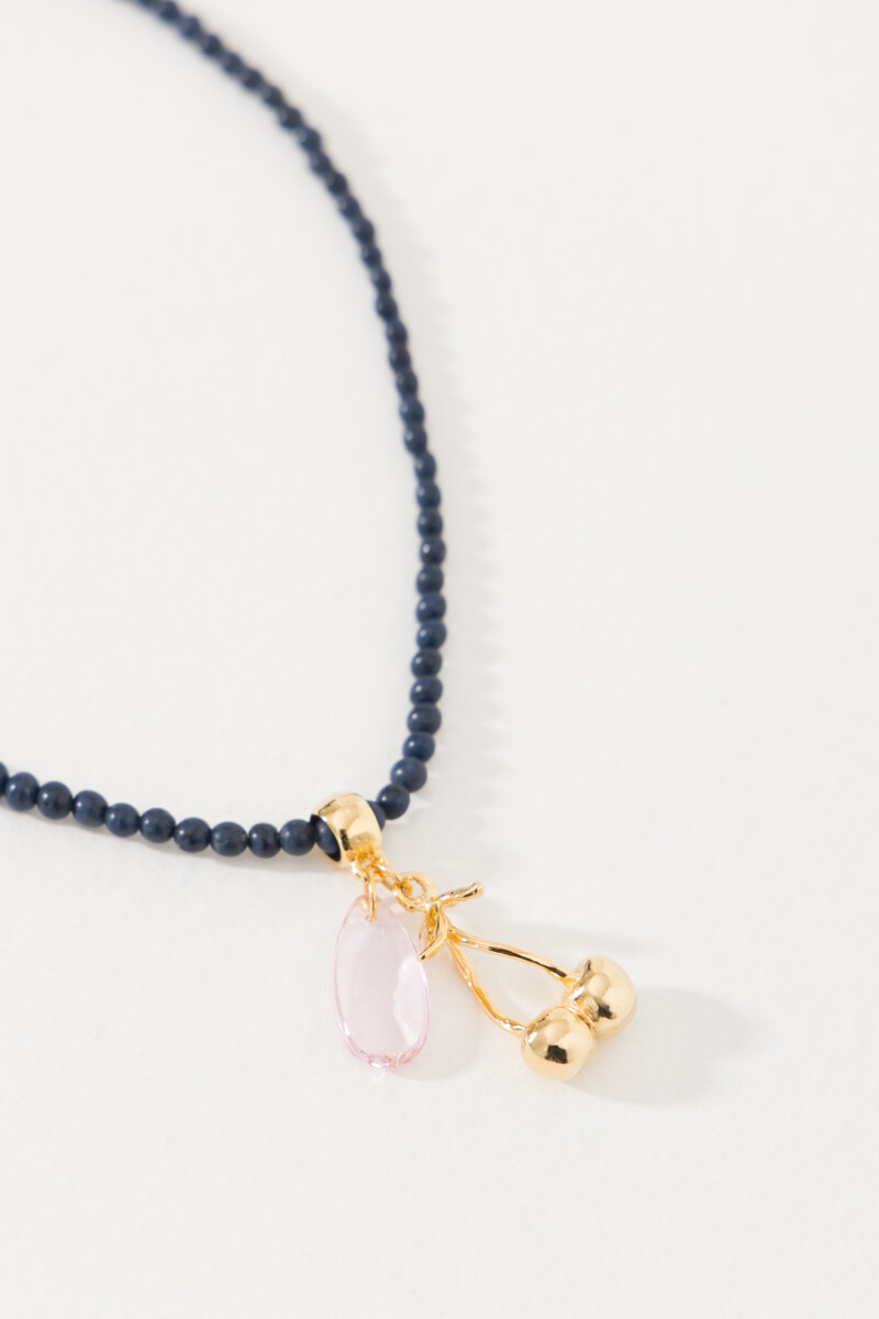 COLLAR CHERRY Azul Marino