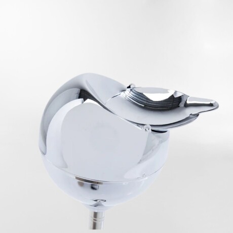 CENICERO SPHERIC CHROME Plateado - -