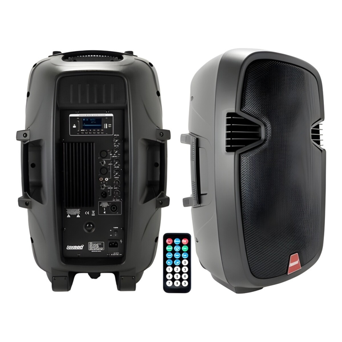 Parlante caja acústica Lexsen SPA156UB 200W FM Bluetooth SD USB RCA XLR Jack 1/4 