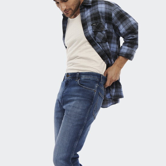 Pantalón Wrangler River Azul