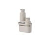 Set de 2 Dispensadores y organizador Beige