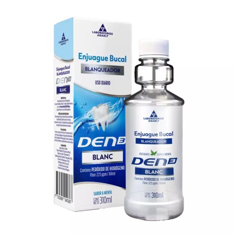 Enjuague Bucal Den3 Blanc 310ml Enjuague Bucal Den3 Blanc 310ml