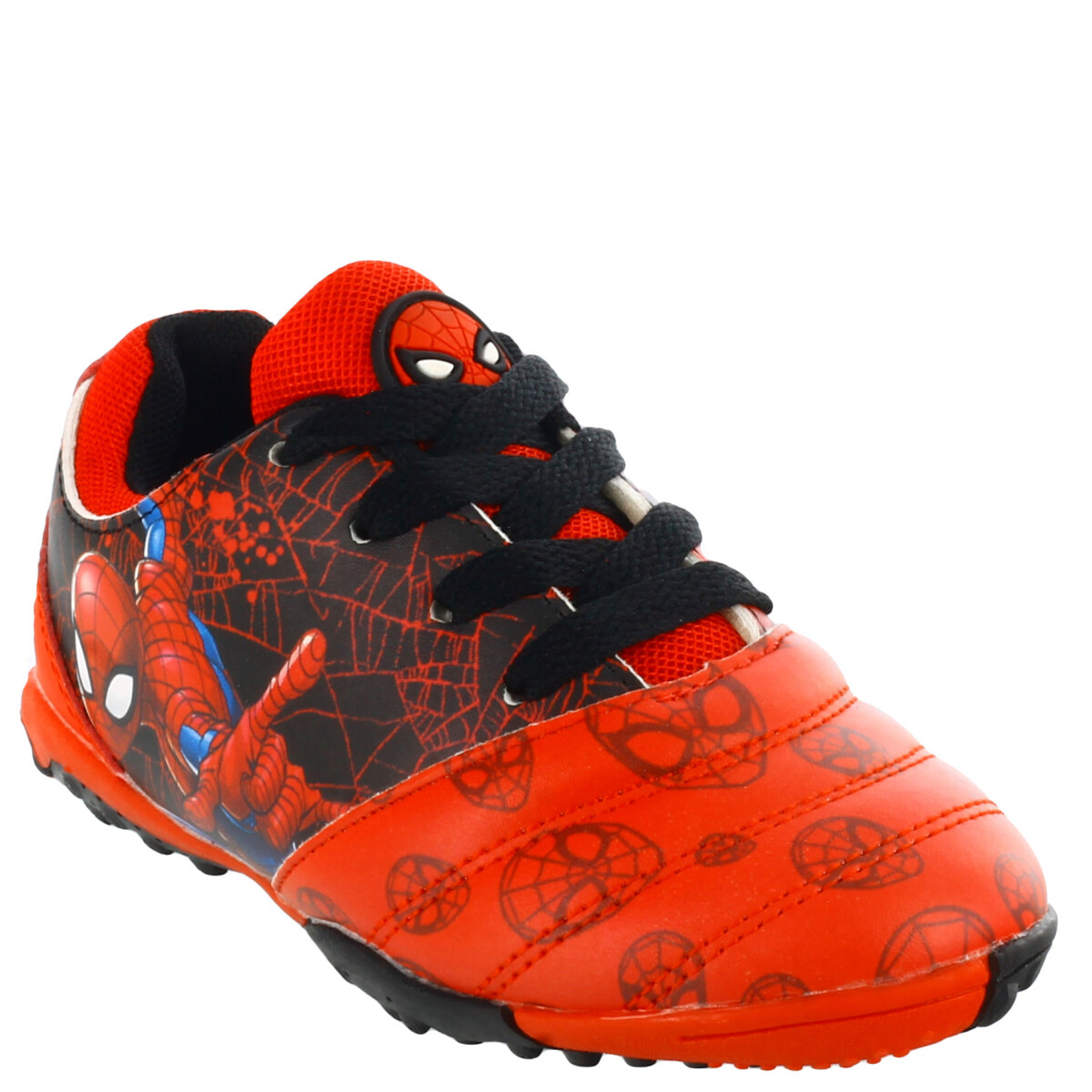 Championes de Fútbol 5 Infantiles Marvel Spiderman - Rojo - Negro - Azul 